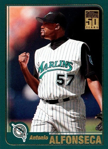 #204 Antonio Alfonseca - Florida Marlins - 2001 Topps Baseball