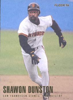 #U204 Shawon Dunston - San Francisco Giants - 1996 Fleer Update Baseball