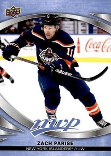 #204 Zach Parise - New York Islanders - 2023-24 Upper Deck MVP - Ice Battles Hockey