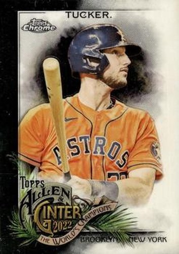 #204 Kyle Tucker - Houston Astros - 2022 Topps Allen & Ginter Chrome Baseball