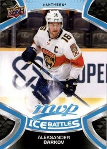 #204 Aleksander Barkov - Florida Panthers - 2021-22 Upper Deck MVP - Ice Battles Hockey