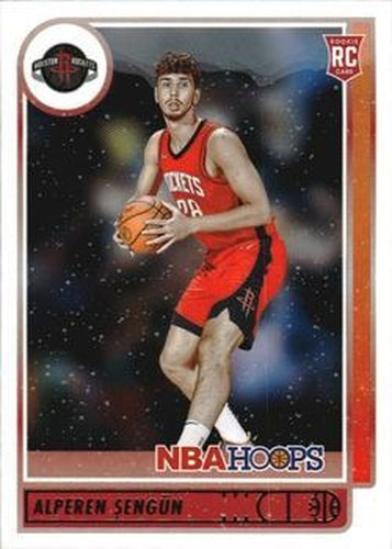 #204 Alperen Sengun - Houston Rockets - 2021-22 Hoops Winter Basketball