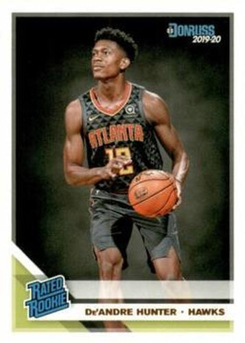 #204 De'Andre Hunter - Atlanta Hawks - 2019-20 Donruss Basketball