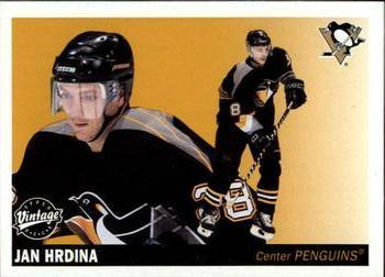 #204 Jan Hrdina - Pittsburgh Penguins - 2002-03 Upper Deck Vintage Hockey
