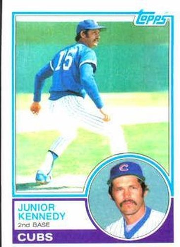 #204 Junior Kennedy - Chicago Cubs - 1983 Topps Baseball