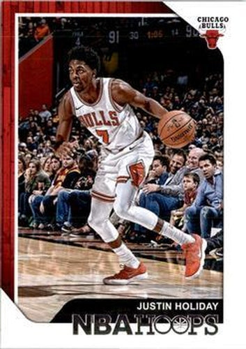 #204 Justin Holiday - Chicago Bulls - 2018-19 Hoops Basketball