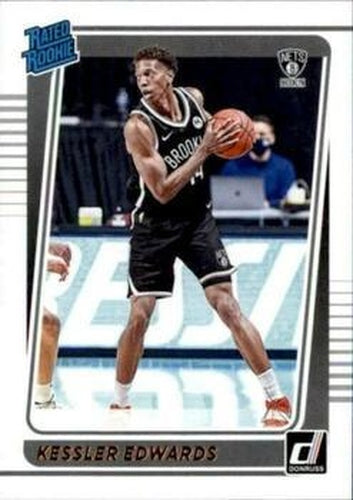 #204 Kessler Edwards - Brooklyn Nets - 2021-22 Donruss Basketball