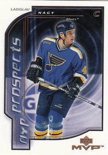 #204 Ladislav Nagy - St. Louis Blues - 2000-01 Upper Deck MVP Hockey