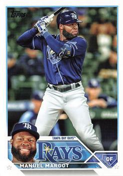 #204 Manuel Margot - Tampa Bay Rays - 2023 Topps Baseball