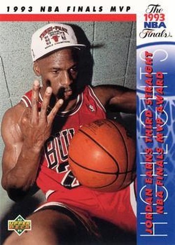 #204 Michael Jordan - Chicago Bulls - 1993-94 Upper Deck Basketball