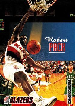 #204 Robert Pack - Portland Trail Blazers - 1992-93 SkyBox Basketball