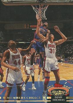 #204 Isiah Thomas - Detroit Pistons - 1992-93 Stadium Club Basketball