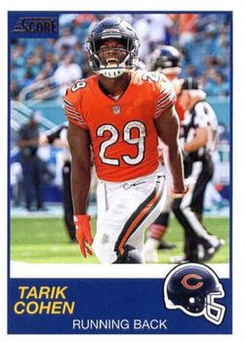 #204 Tarik Cohen - Chicago Bears - 2019 Score Football