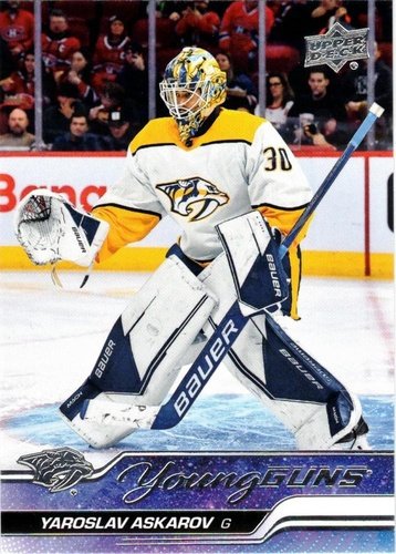 #204 Yaroslav Askarov - Nashville Predators - 2023-24 Upper Deck Hockey