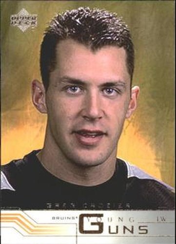 #204 Greg Crozier - Boston Bruins - 2001-02 Upper Deck Hockey