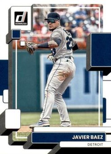 #204 Javier Baez - Detroit Tigers - 2022 Donruss Baseball