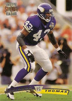#204 Orlando Thomas - Minnesota Vikings - 1996 Stadium Club Football