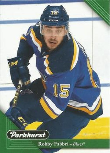 #204 Robby Fabbri - St. Louis Blues - 2017-18 Parkhurst Hockey