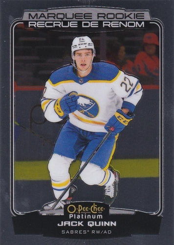 #204 Jack Quinn - Buffalo Sabres - 2022-23 O-Pee-Chee Platinum Hockey