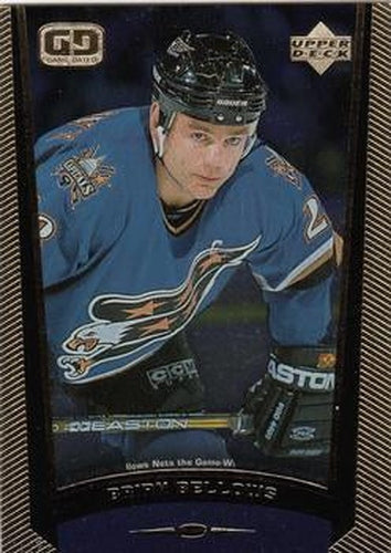 #204 Brian Bellows - Washington Capitals - 1998-99 Upper Deck Gold Reserve Hockey