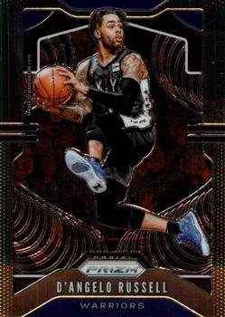 #204 D'Angelo Russell - Golden State Warriors - 2019-20 Panini Prizm Basketball