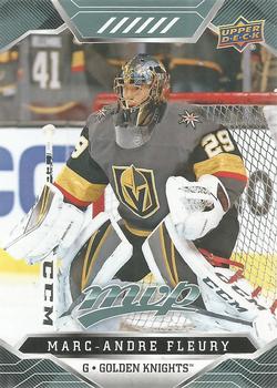 #205 Marc-Andre Fleury - Vegas Golden Knights - 2019-20 Upper Deck MVP Hockey