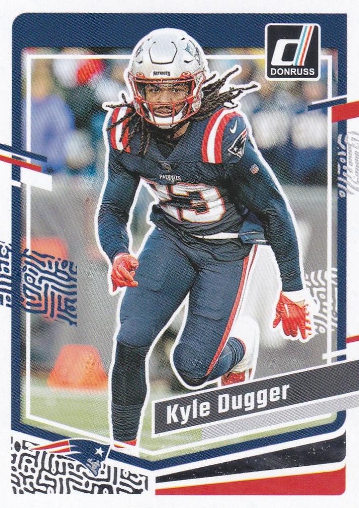 #205 Kyle Dugger - New England Patriots - 2023 Donruss Football