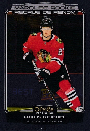#205 Lukas Reichel - Chicago Blackhawks - 2022-23 O-Pee-Chee Platinum Hockey
