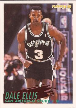 #205 Dale Ellis - San Antonio Spurs - 1994-95 Fleer Basketball