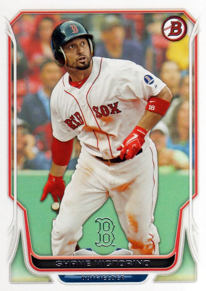 #205 Shane Victorino - Boston Red Sox - 2014 Bowman Baseball