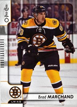 #205 Brad Marchand - Boston Bruins - 2017-18 O-Pee-Chee Hockey