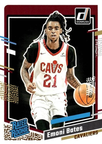 #205 Emoni Bates - Cleveland Cavaliers - 2023-24 Donruss Basketball