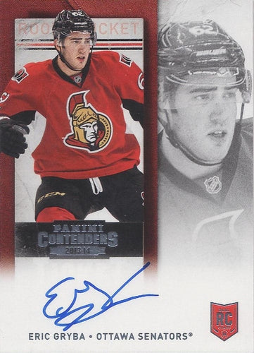 #205 Eric Gryba - Ottawa Senators - 2013-14 Panini Contenders Hockey