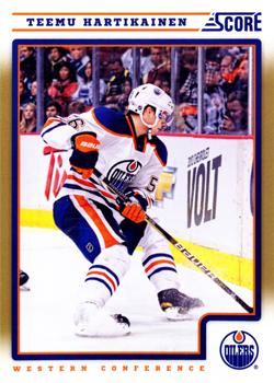 #205 Teemu Hartikainen - Edmonton Oilers - 2012-13 Score - Gold Rush Hockey