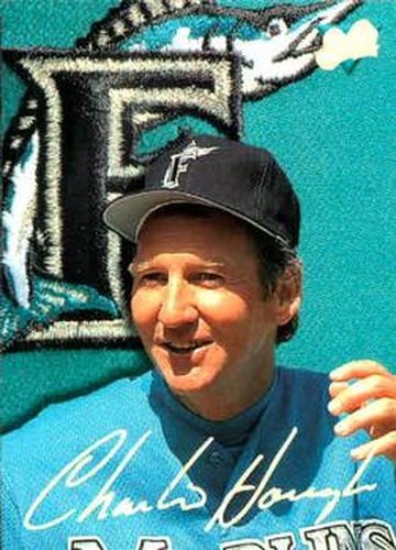 #205 Charlie Hough - Florida Marlins - 1993 Studio Baseball