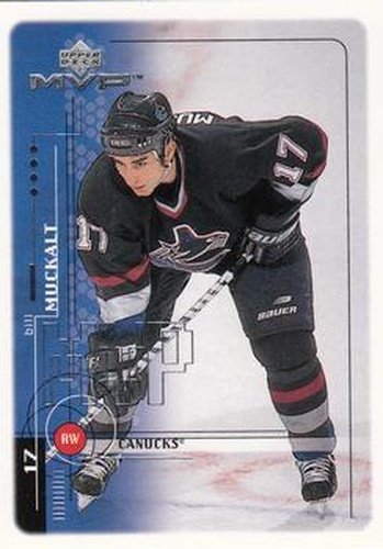 #205 Bill Muckalt - Vancouver Canucks - 1998-99 Upper Deck MVP Hockey