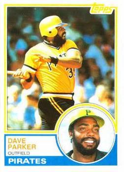 #205 Dave Parker - Pittsburgh Pirates - 1983 Topps Baseball