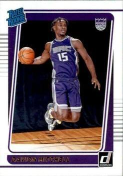 #205 Davion Mitchell - Sacramento Kings - 2021-22 Donruss Basketball