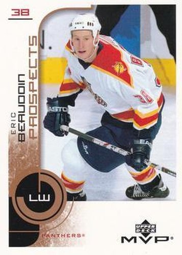 #205 Eric Beaudoin - Florida Panthers - 2002-03 Upper Deck MVP Hockey