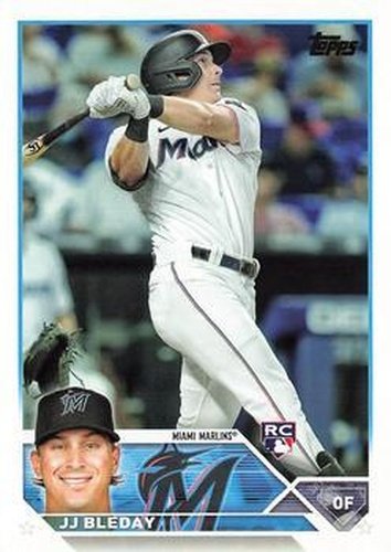 #205 JJ Bleday - Miami Marlins - 2023 Topps Baseball