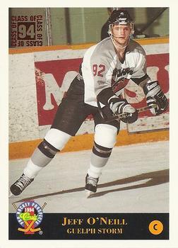 #205 Jeff O'Neill - Guelph Storm - 1994 Classic Pro Hockey Prospects Hockey