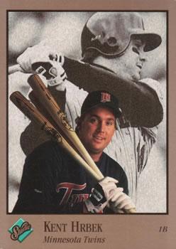 #205 Kent Hrbek - Minnesota Twins - 1992 Studio Baseball