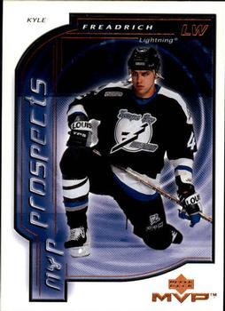 #205 Kyle Freadrich - Tampa Bay Lightning - 2000-01 Upper Deck MVP Hockey