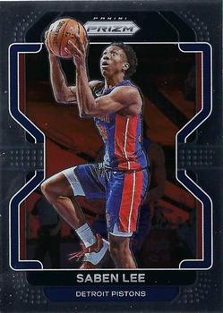 #205 Saben Lee - Detroit Pistons - 2021-22 Panini Prizm Basketball