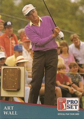 #205 Art Wall - 1991 Pro Set PGA Tour Golf