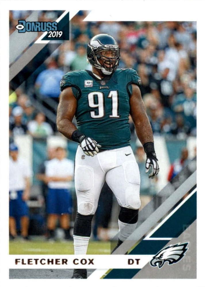 #205 Fletcher Cox - Philadelphia Eagles - 2019 Donruss Football