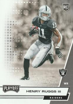 #205 Henry Ruggs III - Las Vegas Raiders - 2020 Panini Playoff Football