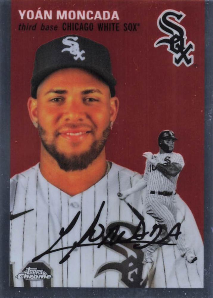 #205 Yoán Moncada - Chicago White Sox - 2023 Topps Chrome Platinum Anniversary Baseball