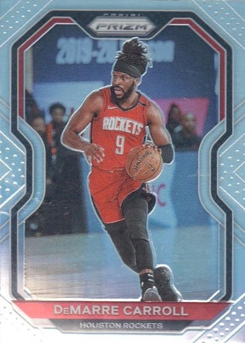 #205 DeMarre Carroll - Houston Rockets - 2020-21 Panini Prizm - Silver Prizms Basketball