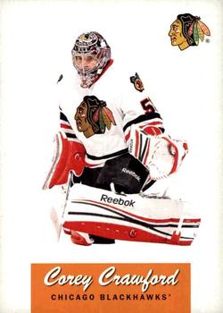 #205 Corey Crawford - Chicago Blackhawks - 2012-13 O-Pee-Chee - Retro Hockey